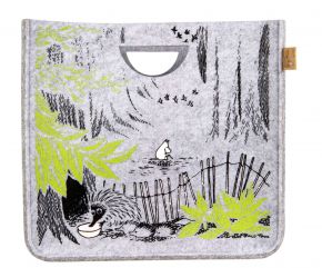 Muurla Moomins in the wild storage basket made of recycled PET 33x31x33 cm