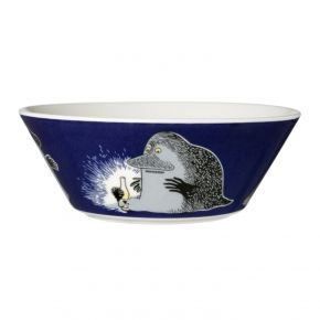 Arabia Moomin Groke bowl Ø 15 cm dark blue, grey