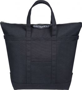 Marimekko Ristomatti Uusi Matkuri shopping bag black