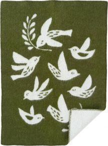Klippan Nesting baby woollen blanket 65x90 cm (eco-tex)