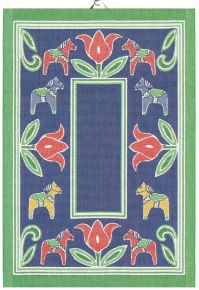 Ekelund Sweden Dala-Tulip tea towel (oeko-tex) 35x50 cm