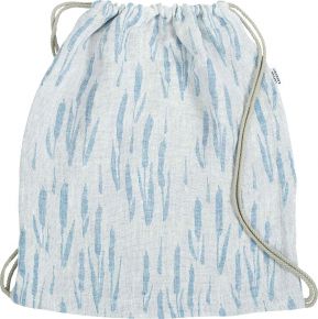 Lapuan Kankurit Osmankäämi (bulrush) gym bag / sauna bag with drawstring 40x45 cm (oeko-tex)