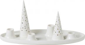 Kähler Design Nobili Advent candlestick 13x33 cm