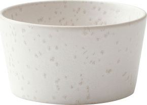 Bitz Stoneware bowl or oven dish Ø 11 cm mat cream