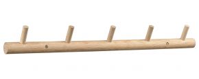 Villa Collection coat rack length 70 cm natural oak