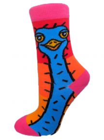 Bo Bendixen Unisex socks Ostrich red