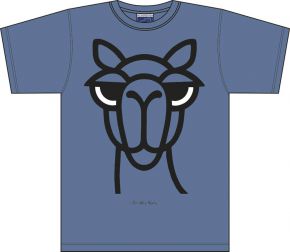 Bo Bendixen Unisex T-Shirt blue Camel