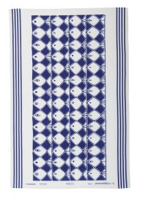 Almedahls Frisco tea towel 47x70 cm blue, white