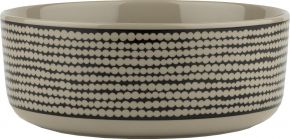 Marimekko Siirtolapuutarha (colonial garden) Oiva bowl 1.5 l terra, black