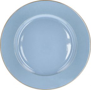 Bitz Stoneware Classic plate Ø 27 cm wood