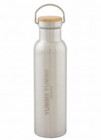 Yummii Yummii thermo bottle / bamboo wooden lid 0.6 l
