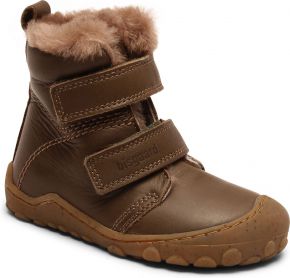 Bisgaard Unisex Kids boots (barefoot shoe) with Velcro / lambskin Luke
