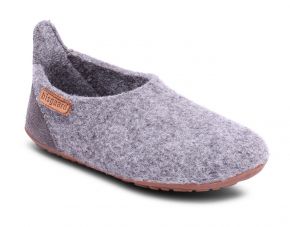 Bisgaard Unisex kids felted slipper Wool Basic