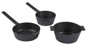 Morsø N.A.C cookware set of 3 - saucepan 1.8 l / cocotte 3.4 l / sauté pan Ø 24 cm