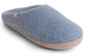 Egos Copenhagen Unisex felted slipper leather sole