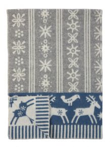 Klippan Lappland woollen blanket 130x180 cm (oeko-tex)