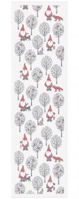 Ekelund Christmas & Winter Tomte life table runner (oeko-tex) 35x120 cm