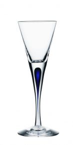 Orrefors Intermezzo blue shot glass 6 cl