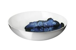 Stelton Stockholm bowl Ø 40 cm Aquatic blue, white