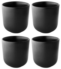 Eva Solo Nordic Kitchen thermo mug 0.25 l black 4 pcs
