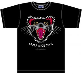 Bo Bendixen Unisex T-Shirt Black Devil