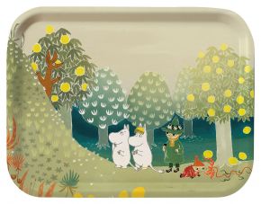 Opto Design Moomins Valley Hill Bonnier tray 20x27 cm