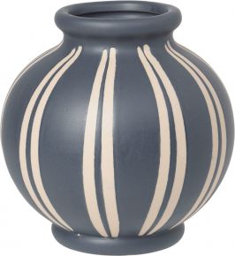 Broste Copenhagen Vase bulbous height 17.8 cm Ø 17.8 cm Wilma