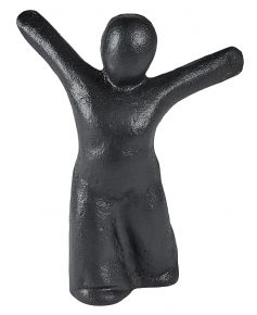 Morsø figure I'm prepared to plunge into the adventure of my life height 13 cm black