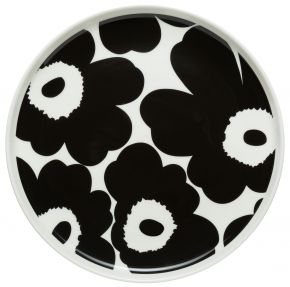 Marimekko Unikko Oiva plate Ø 20 cm cream, white