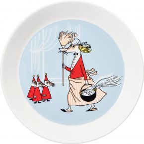 Moomin by Arabia Moomins Fillyjonk plate Ø 19 cm blue, red, multicolored