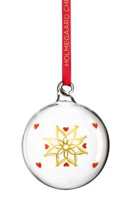 Holmegaard Christmas 2021 Ann-Sofi Romme tree ornament bauble