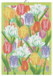 Ekelund Spring Spring Tulips tea towel (oeko-tex) 35x50 cm