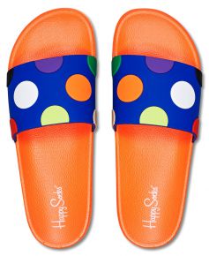 Happy socks Unisex pool slides Big Dot