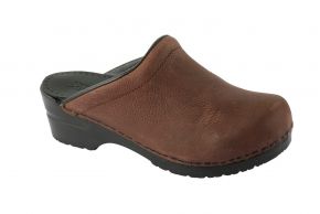 Sanita Ladies Clogs PU Sonja open antique brown