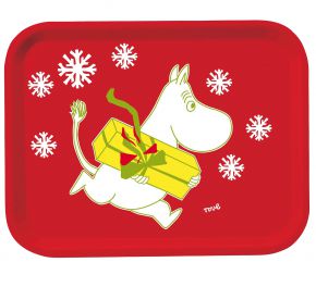 Opto Design Moomins Christmas tray 20x27 cm